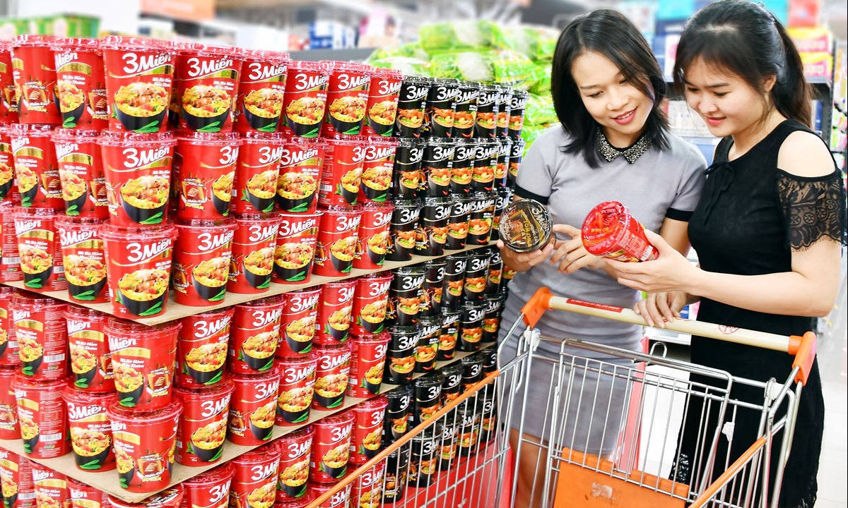 Tiêu thụ mỳ ăn liền tại Việt Nam dẫn đầu thị trường khu vực