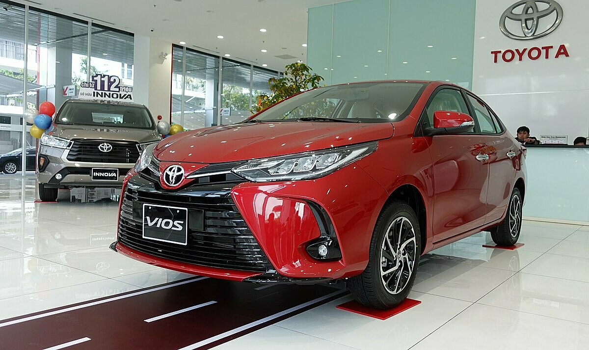 Toyota Vios 2021 vươn lên giành lại vị trí đầu bảng