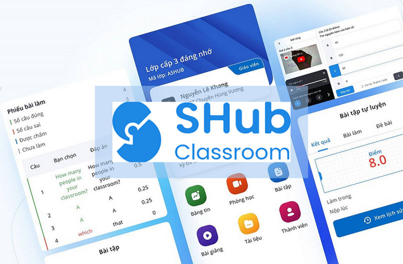 SHub Classroom đăng nhập